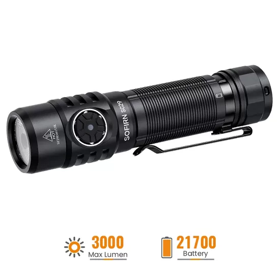 SOFIRN SC29 Powerful 3000 Lumens EDC Flashlight